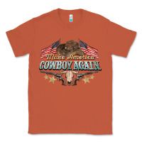 Copper make america cowboy again Classic Tee - NancyCooperArtShop