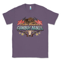 Lavender make america cowboy again Classic Tee - NancyCooperArtShop