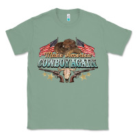 Sage make america cowboy again Classic Tee - NancyCooperArtShop