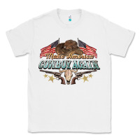 White make america cowboy again Classic Tee - NancyCooperArtShop
