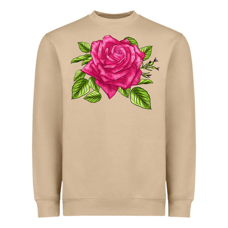 Perfume Delight Rose Heavyweight Sweatshirt by LillyAllenDesigns | Teevron