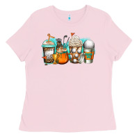 Bubblegum Pink golf coffee cups Ladies Tee - Jasminsmagicworld