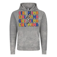 Cloud Rock girl mama lightning bolt Vintage Hoodie - MaliasSmallBusiness