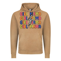 Vintage Camel girl mama lightning bolt Vintage Hoodie - MaliasSmallBusiness