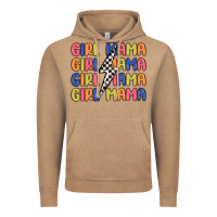 Vintage Coffee girl mama lightning bolt Vintage Hoodie - MaliasSmallBusiness