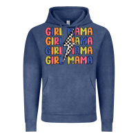 Girl Mama Lightning Bolt Vintage Hoodie | Teevron