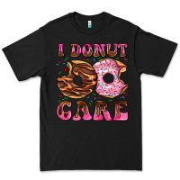 Black i donut care Premium Tee - AdoDesignShop