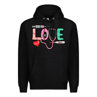 Black Love Nursing Premium Hoodie - CowGirlArtShop