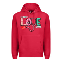 Cardinal Love Nursing Premium Hoodie - CowGirlArtShop