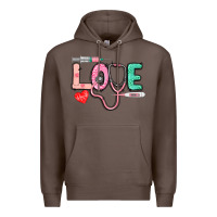 Coffee Love Nursing Premium Hoodie - CowGirlArtShop