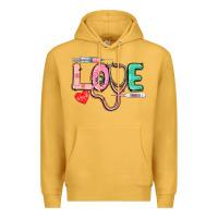 Mustard Love Nursing Premium Hoodie - CowGirlArtShop