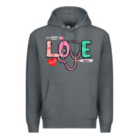 Rock Love Nursing Premium Hoodie - CowGirlArtShop