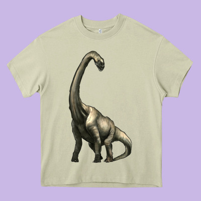 Brachiosaurus Heavy Core Tee Designed By Artiststas