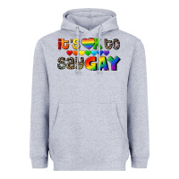 It's Okay To Say Gay Pride Heavyweight Hoodie | Teevron