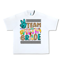 White team fifth grade Urban Heavy Tee - NancyCooperArtShop