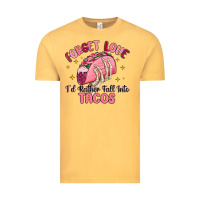 Vintage Mustard forget love id rather fall into tacos Vintage Tee - MaliasSmallBusiness