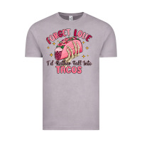 Vintage Zinc forget love id rather fall into tacos Vintage Tee - MaliasSmallBusiness