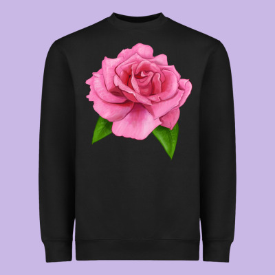 Perfume Delight Rose Heavyweight Sweatshirt Designed By Lillyallendesigns