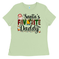 Matcha santa's favorite daddy Ladies Tee - AdoDesignShop