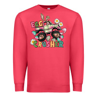 Egg Crusher Monster Truck Premium Sweatshirt | Teevron