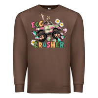 Chestnut Egg crusher monster truck Premium Sweatshirt - CowGirlArtShop