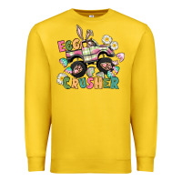 Lemon Egg crusher monster truck Premium Sweatshirt - CowGirlArtShop