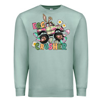 Seafoam Egg crusher monster truck Premium Sweatshirt - CowGirlArtShop