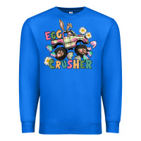 True Royal Egg crusher monster truck Premium Sweatshirt - CowGirlArtShop