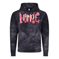 Cloud Black breast cancer awareness hope Vintage Hoodie - MaliasSmallBusiness