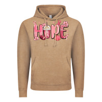 Vintage Coffee breast cancer awareness hope Vintage Hoodie - MaliasSmallBusiness