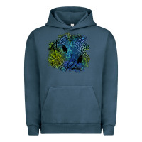 Pigment Midnight Navy halloween patch  3 Urban Hoodie - BundleAndBundleShop