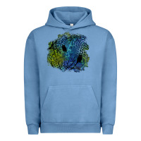 Pigment Pebble Blue halloween patch  3 Urban Hoodie - BundleAndBundleShop