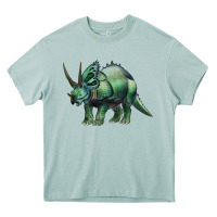 Arona dinosaur triceratops Heavy Core Tee - Artiststas