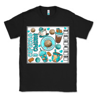 Black cafecito y chisme Classic Tee - MaliasSmallBusiness