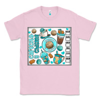 Bubblegum Pink cafecito y chisme Classic Tee - MaliasSmallBusiness