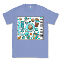 Colony Blue cafecito y chisme Classic Tee - MaliasSmallBusiness