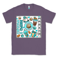 Lavender cafecito y chisme Classic Tee - MaliasSmallBusiness