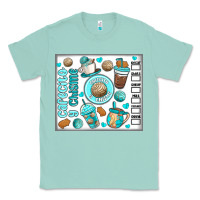 Seafoam cafecito y chisme Classic Tee - MaliasSmallBusiness
