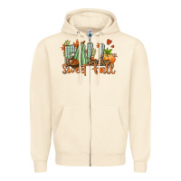 Sandshell Fall sweet Fall Zipper Hoodie - NancyCooperArtShop