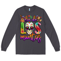 Smoke dia de los muertos Long Sleeve Tee - LillyAllenDesigns