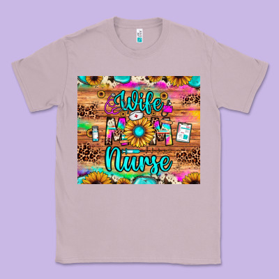 Wife Mom Nurse Classic Tee Designed By Jahusdesignshop