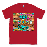 Red wife mom nurse Classic Tee - JahusDesignShop