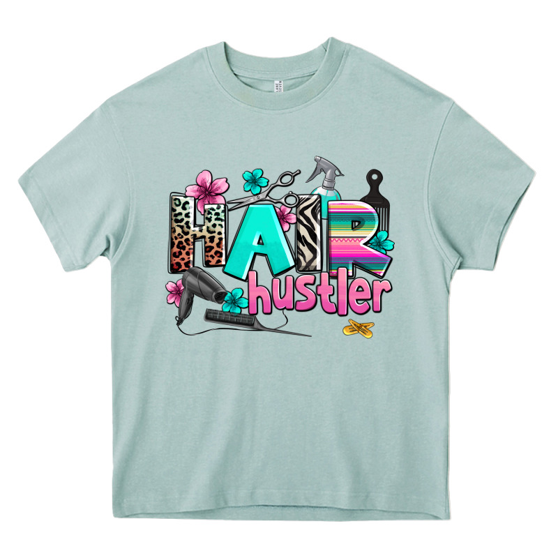Hair Hustler Heavy Core Tee by AdoDesignShop | Teevron