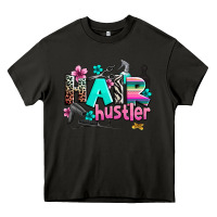 Asphalt hair hustler Heavy Core Tee - AdoDesignShop