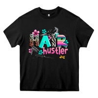 Black hair hustler Heavy Core Tee - AdoDesignShop
