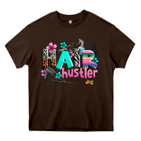 Chocolate Brown hair hustler Heavy Core Tee - AdoDesignShop