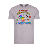 Vintage Zinc i may be straight pride day Vintage Tee - MaliasSmallBusiness