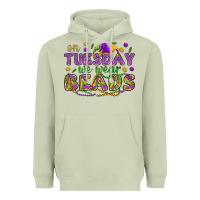 Matcha On Tuesday we wear beads Heavyweight Hoodie - HowdyJamesFarm