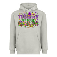 Moon Dust On Tuesday we wear beads Heavyweight Hoodie - HowdyJamesFarm