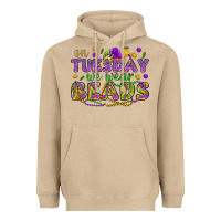 Mushroom On Tuesday we wear beads Heavyweight Hoodie - HowdyJamesFarm
